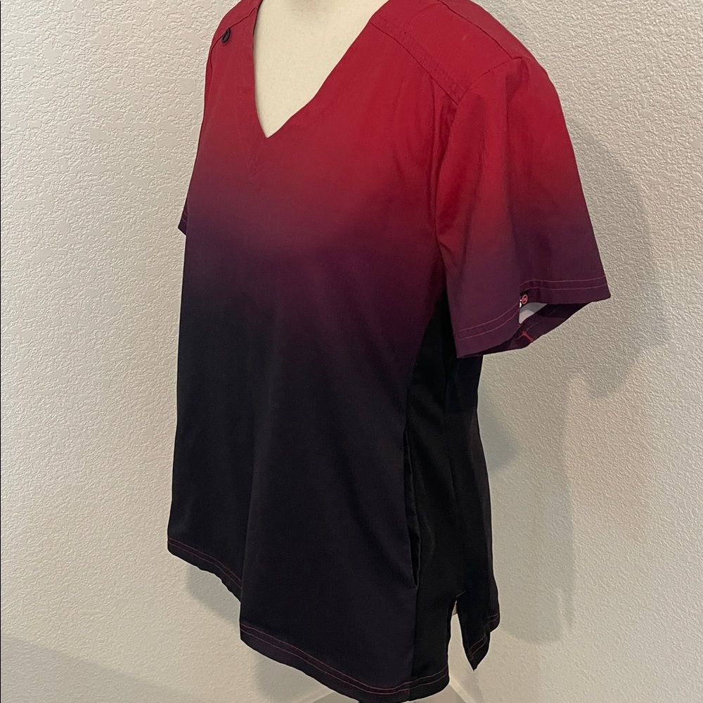 koi Red and Black Short Sleeve Tee - Picture 6 of 12